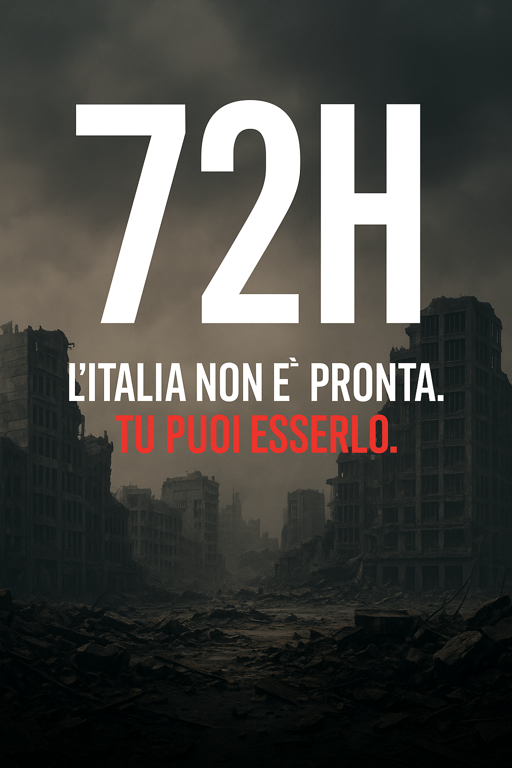 "72H - L'italia non è pronta, tu puoi esserlo" - eBook